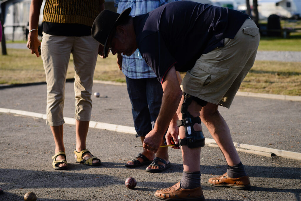 Der spilles petanque