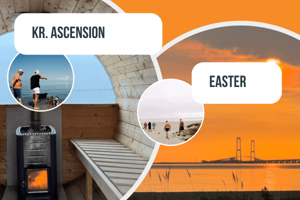 Easter and Kr. Ascension holiday on Nyborg Strandcamping